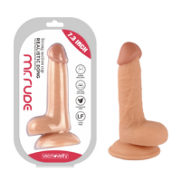 MR. RUDE 7.3" DILDO- FLESH